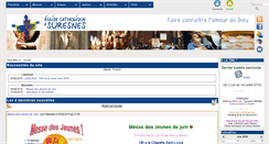 Desktop Screenshot of eglise-suresnes.org